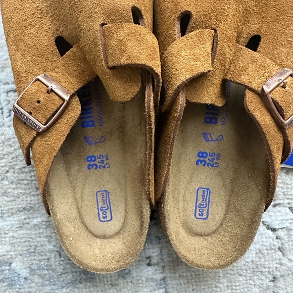 NWT/ NIB Birkenstock Boston size 38 mink - Picture 2 of 8